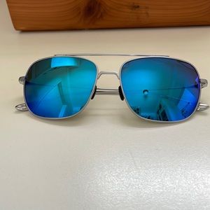 Vuarnet Rectangular Aviator Sunglasses (Top Gun)